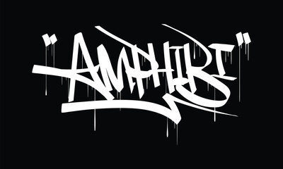 AMPHIBI graffiti tag style design