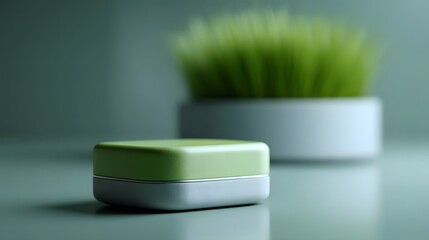 Futuristic eco-sensor concept with minimalist design