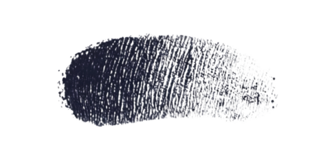 Abstract 3D Floating Fragmented Shape With Black Background and White Color