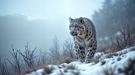 Fototapeta premium snow leopard Insane PhotoGraphy