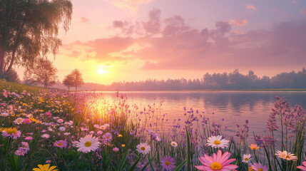Obraz premium Beautiful nature landscapes