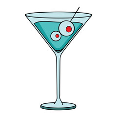 A spooky martini served with eerie eyeball garnishes floating in the glass—perfect for Halloween parties or creepy cocktail nights with a chilling twist.