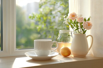 simple breakfast window,