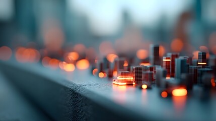 A dynamic virtual city powered by crypto with interactive ownership of utilities and resources visualized in real-time
