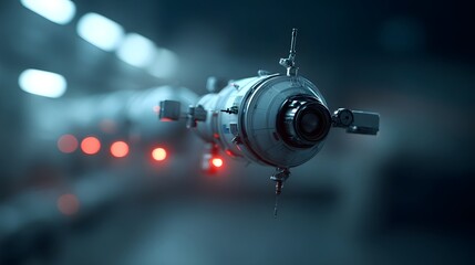 Virtual space station where DAOs allocate shared assets and trade hubs