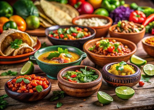 Yucatan Cuisine: Vibrant Colors of Authentic Mexican Food