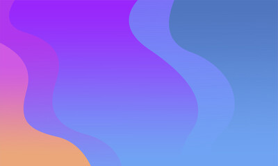 Cool Purple Blue Gradient Vector Background