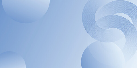 Abstract blue modern background with circle elements. Digital technology concept.
