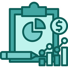 Financial Planning solid icon