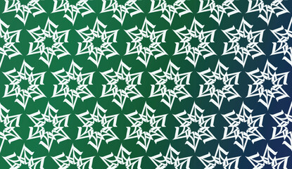 Template With Geometric Pattern. Vector Illustration. Triangles Style. Colorful Gradient Background