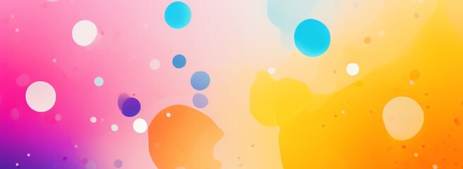 abstract colorful background with bubbles