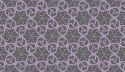 Vector background in triangles style. Abstract design with curved line. For you business, advert, wallpaper. Brown purple color. Seamless