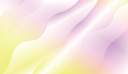 Obraz premium Wave Modern Background. For Your Design Wallpaper, Presentation, Banner, Flyer, Cover Page, Landing Page. Vector Illustration with Color Gradient.