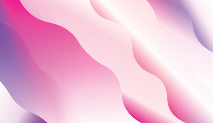 Template Background With Wave Geometric Shape. For Design, Presentation, Business. Vector Illustration with Color Gradient.