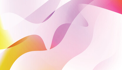 Modern Waves. Futuristic Technology Style Background. For Cover Page, Landing Page, Banner. Vector Illustration with Color Gradient.