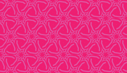 Vector Seamless layout with curved line, illusion triangles. Abstract hipster pattern. For your wallpaper, advert, banner, poster.