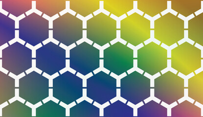 Template Background With Curved Line. Vector Illustration. Abstract Blurred Gradient. For Flyer, Screen, Business Presentation