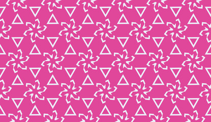 Vector pattern in geometric style. Triangles, lines. Modern elegant background. For your design. Rose purple whuite color. seamless.