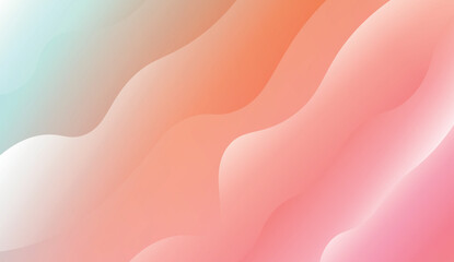 Blurred Decorative Design In Modern Style With Wave, Curve Lines. For Elegant Pattern Cover Book. Vector Illustration with Color Gradient.