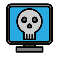 Damage Vector Filled Icon Design