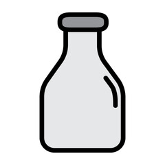 Milk Vector Filled Icon Design