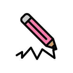 Coloring Vector Filled Icon Design