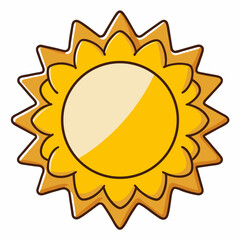 gold seal with ribbon