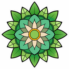 yellow flower isolated on white background