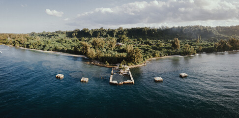Exploration of an abandoned manganese mine on Efate Island, Vanuatu, closed in 1979