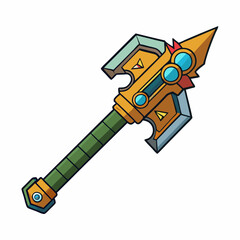 vector illustration of a guitar