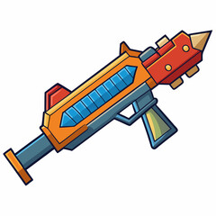 vector illustration of an electric guitar