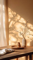 simple vases and flowers