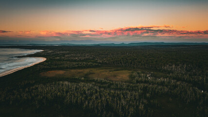 Breathtaking Aerial Drone Photos of Berrara, Jervis Bay, NSW, Australia. Pristine Beaches, Ocean Views & Lush Coastal Forests