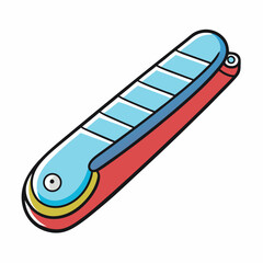 vector illustration of a pencil