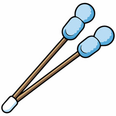 matches on white background