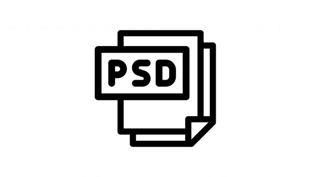 psd file format animated icon
