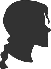 People Side Profile Silhouette