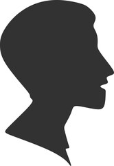 People Side Profile Silhouette