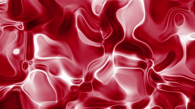 A dark red gradient background with smooth wave-like textures flowing across the design. This elegant and dynamic visual is ideal for modern digital art, abstract themes
