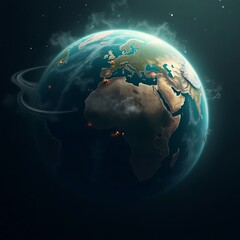 Obraz premium Earth from Space