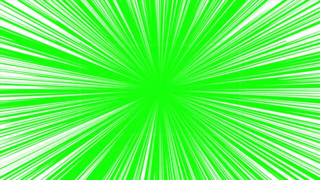 フルHD動画の画面のどこにでも視線を誘導できるように移動が可能な集中線。