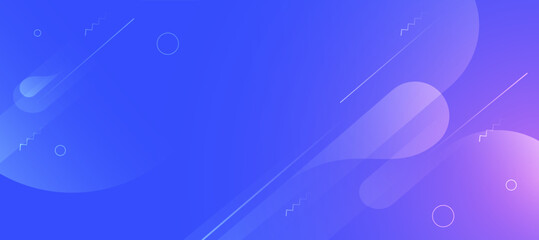Abstract Modern Gradient Background with Flowing Lines.