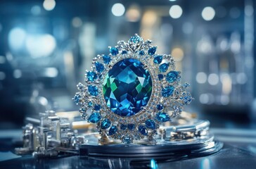 Innovative engineers working together in a cutting-edge