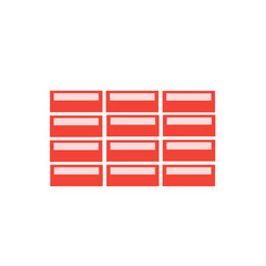 brick wall vector