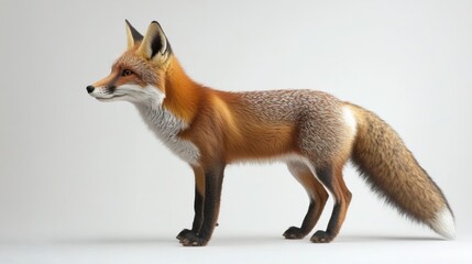 Fototapeta premium Red Fox Profile