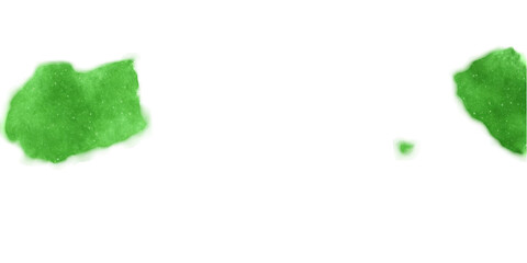 Obraz premium Abstract Illustration of Green Brush Strokes on Black Background