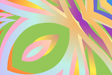 luxury traditional Indonesian Dayak batik design with aesthetic gradient background 