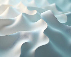 Obraz premium Abstract folded paper texture with dramatic lighting creates a captivating and visually appealing dynamic pattern, evoking a sense of depth and artistry