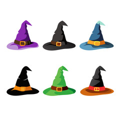 set of Halloween hat 