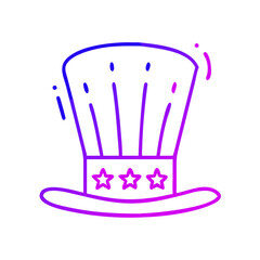 4th of July independence Hat